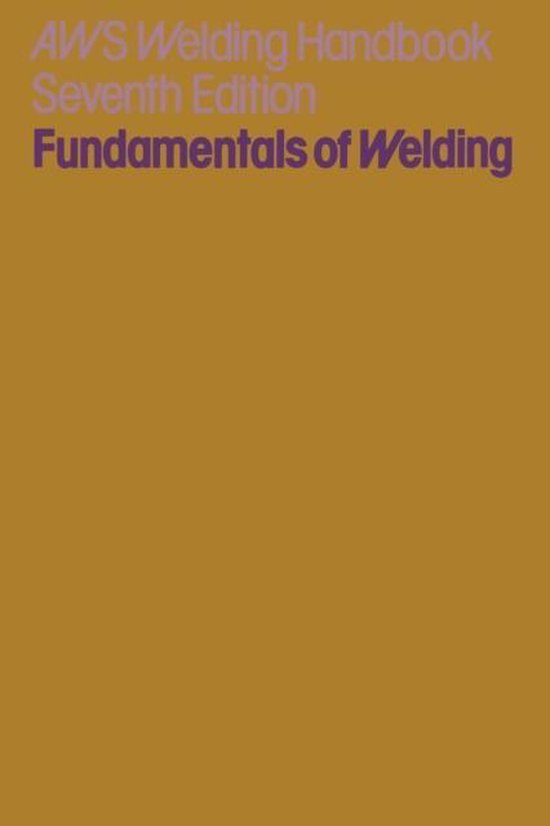 Welding Handbook, American Welding Society 9781349030750 Boeken bol