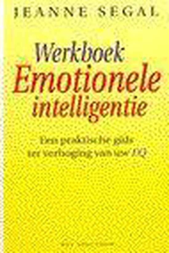 WERKBOEK EMOTIONELE INTELLIGENTIE - cover