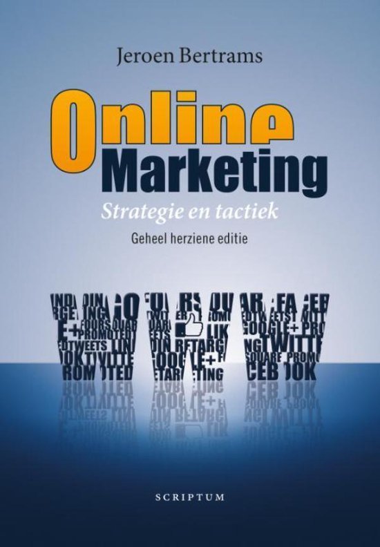 Cover van het boek 'Online Marketing' van Jeroen Betrams