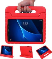 Hoes Geschikt voor Samsung Galaxy Tab A 10.1 2016 Hoes Kinder Hoesje Kids Case Cover Kidsproof - Hoesje Geschikt voor Samsung Tab A 10.1 2016 Hoesje Kinder Hoesje - Rood