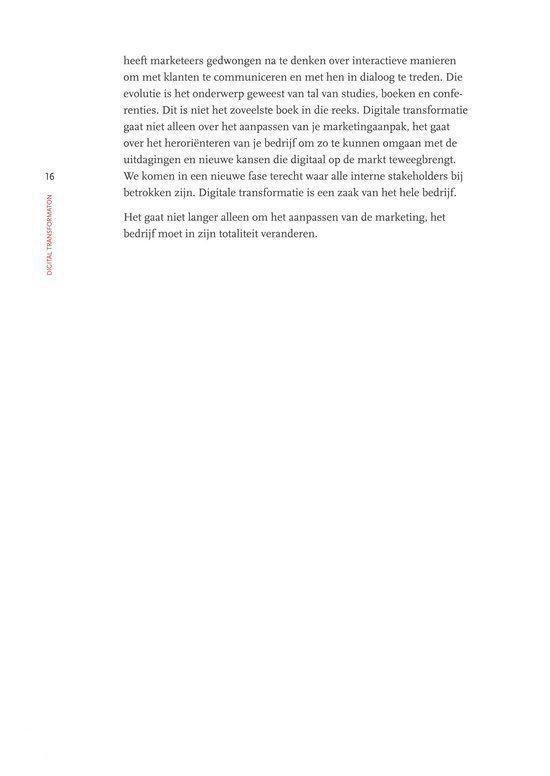 Digital transformation