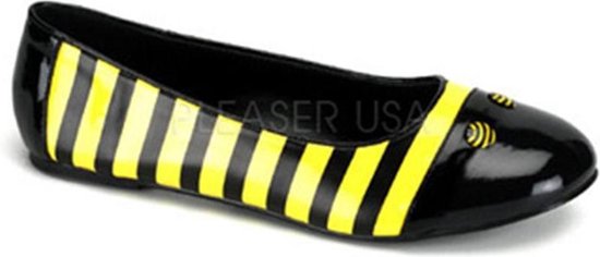 Foto: Bee 16 yellow black patent eu 35 us 5 funtasma