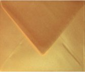 Papicolor Envelop Formaat 160 X 160 Mm 6 stuks Kleur Gold Pearl