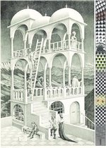 Belverdere - M.C. Escher (1000)