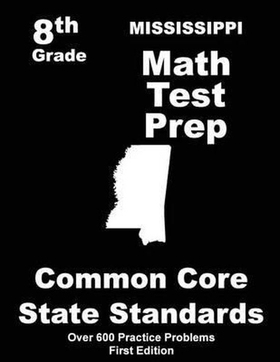 Mississippi 8th Grade Math Test Prep - cover