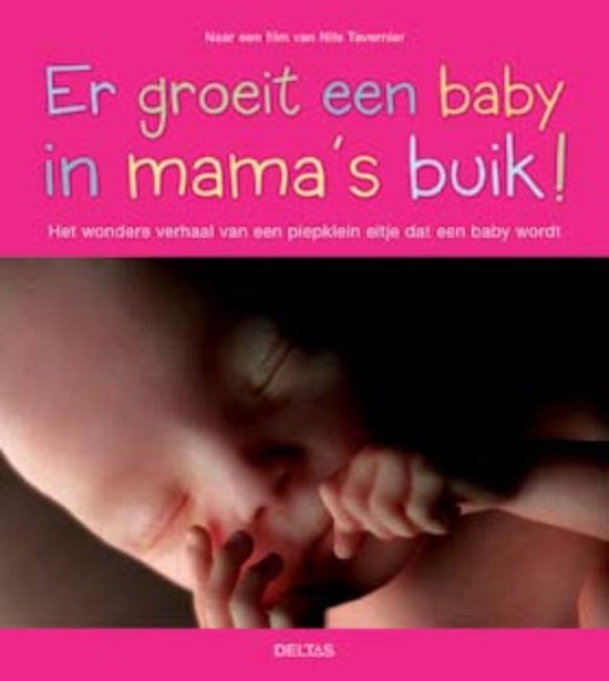 Cover van het boek 'Er groeit een baby in mama´s buik' van D. Boulard