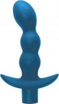 Lola Toys - SpiceItUp! - Naughty - Buttplug met Vibratie - 7 Functies - Anaal Vibrator - Kralen - Prostaat Stimulatie - P-Spot - Unisex - 14.5cm x 3.2cm - Blauw