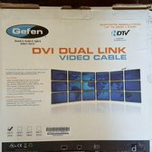 Dual Link DVI 4k video kabel, lengte 30m