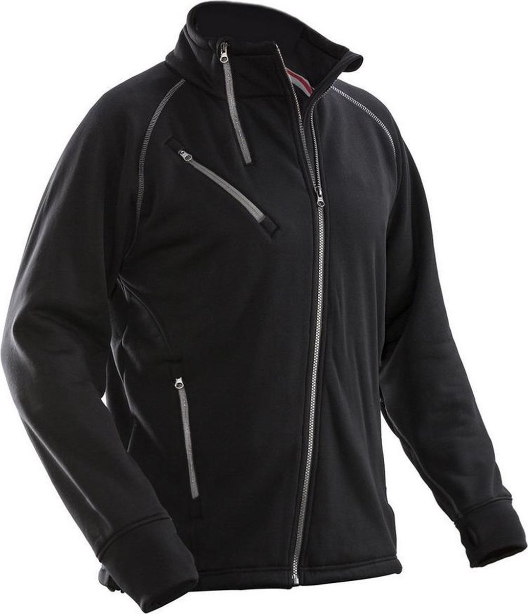 Jobman 5153 Functional Jacket 65515353 - Zwart/Donkergrijs - XL