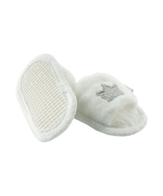 BamBam Cadeaudoos Bad - Badjasje, Hotel Slippers - Wit - Baby cadeau van BamBam — afbeelding 3