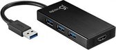 j5create JUH450 USB 3.0 Multi adapter HDMI & 3-port HUB