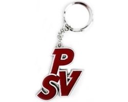 foto van Psv Sleutelhanger Metaal Letters