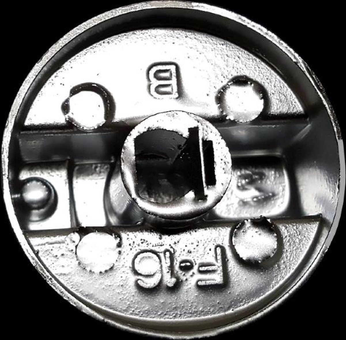 | Gas regelknop 8 mm zink aluminium alloy Gas regelknop 8 mm zink aluminium alloy