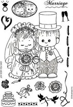 Clearstamp Morehead, You&Me Marriage, 10x15 cm.