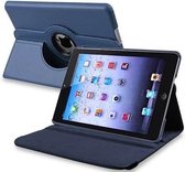 Apple iPad Mini 4 Leather 360 Degree Rotating Case Sleep Wake Dark Blue Donker Blauw
