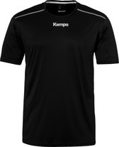 Kempa Poly  Sportshirt performance - Maat 152  - Unisex - zwart