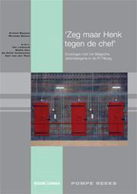 Pompe-reeks 72 - Zeg maar Henk tegen de chef - cover