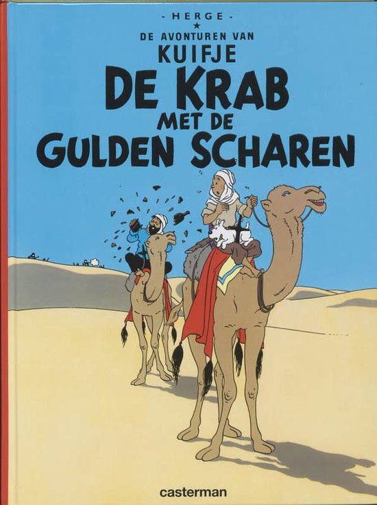 Cover van het boek 'Kuifje / 8 De krab met de gulden scharen' van  Herge