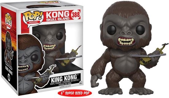 Funko Pop! Movies: King Kong 6 Inch Kong Skull Island - Verzamelfiguur - Funko