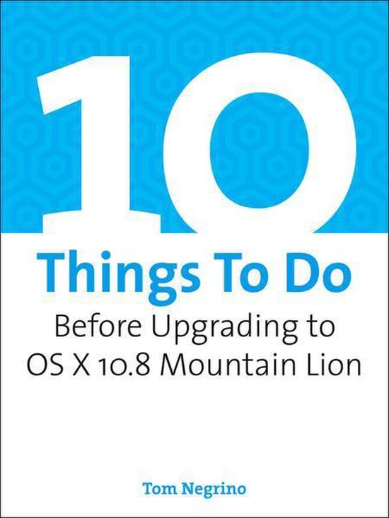 10 Things To Do Before Upgrading to OS X 10.8 Mountain Lion - cover