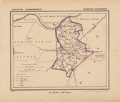 Historische kaart, plattegrond van gemeente Oudenbosch in Noord Brabant uit 1867 door Kuyper van Kaartcadeau.com