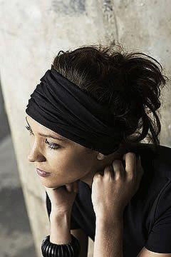 Absorberend Absoluut filosoof Kariban Haarband Dames - Zwart - One Size | bol.com