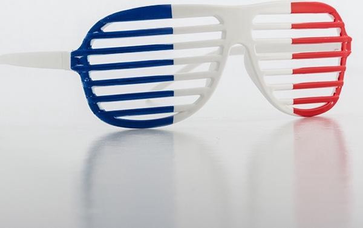 French Flag Shutter Glasses