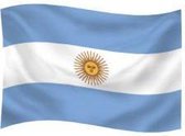 Vlag Argentinië 90 x 150 cm feestartikelen - Argentinië landen thema supporter/fan decoratie artikelen