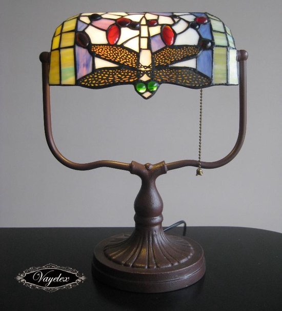 staking Jeugd lezing Tiffany bureaulamp Libelle | bol.com