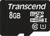 Transcend Premium UHS-I Micro SD kaart 8GB (300x)