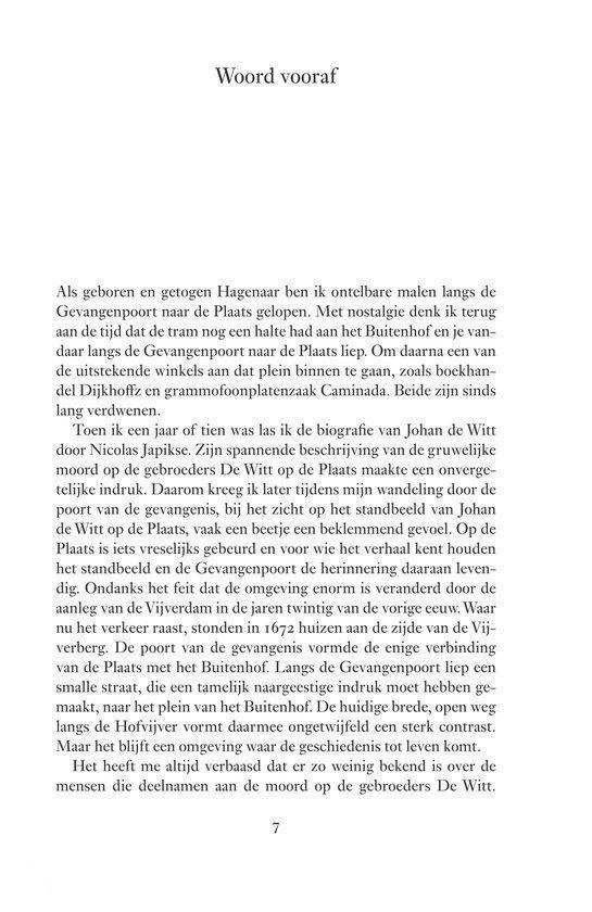 Tekstpagina 'Woord vooraf' over de moord.