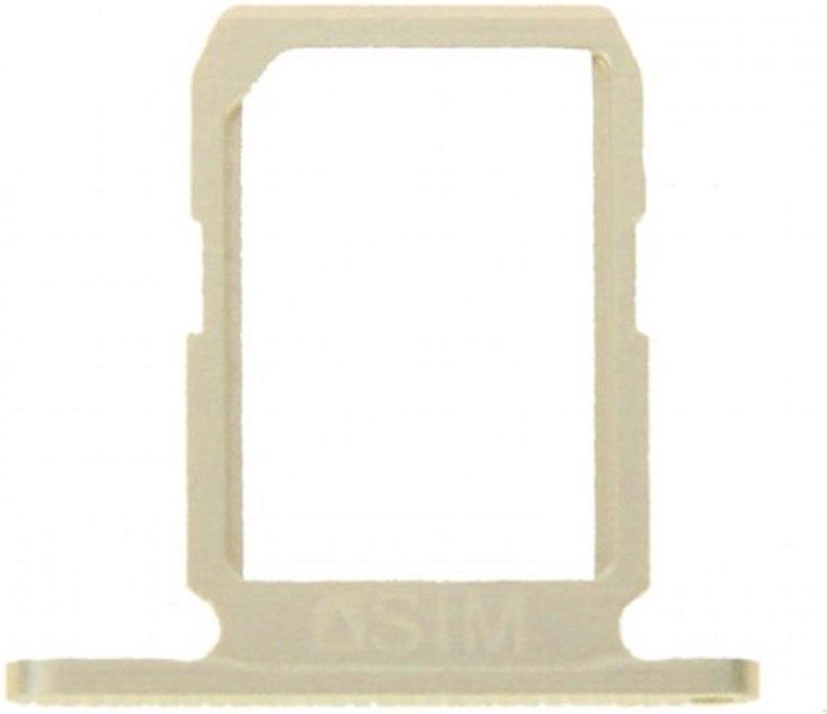 SimKaart Houder / Sim Card Tray Holder Gold mobtsupply voor de Samsung Galaxy S6