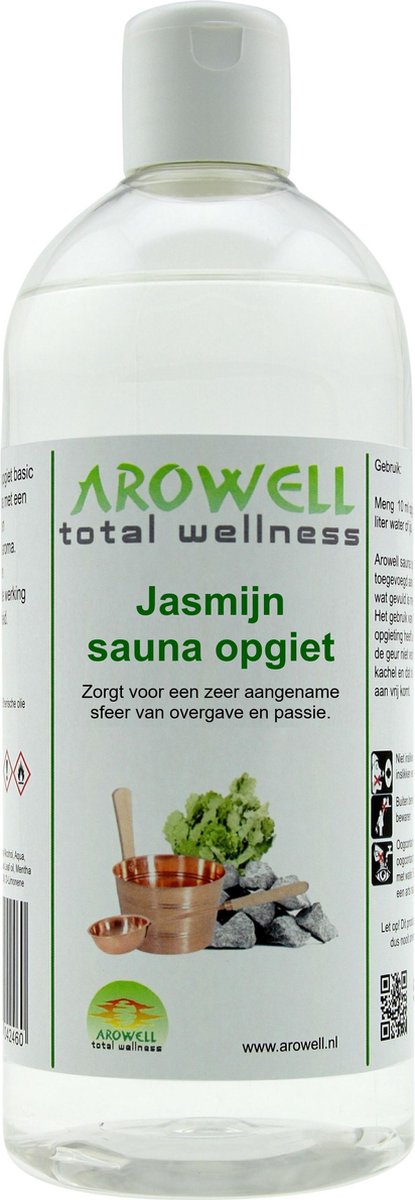 Arowell - Jasmijn Sauna opgiet Saunageur Opgietconcentraat - 500 ml