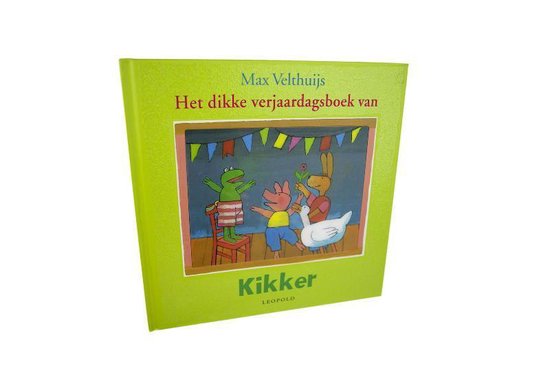 Cover van het boek 'Het dikke verjaardagsboek van Kikker'