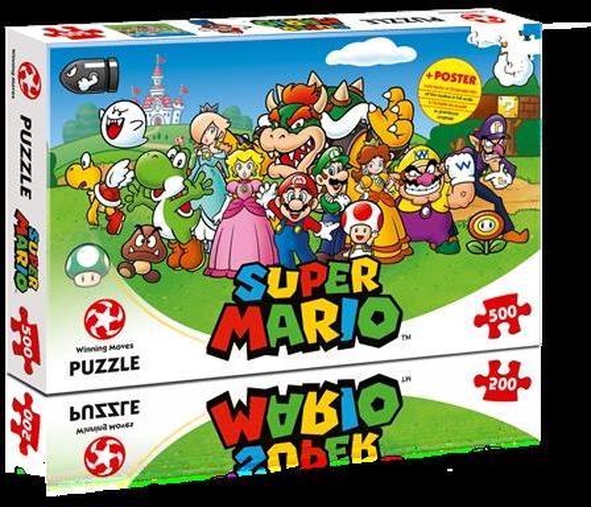 dat is alles opwinding Verdraaiing Super Mario Puzzel - 500 stukjes | Games | bol.com