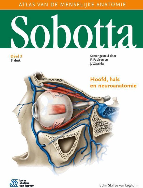 Sobotta 3 Hoofd, hals en neuroanatomie - cover