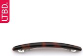 LTBD Haarclip 10,5 cm - bruin