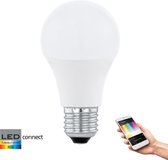 EGLO Connect - LED Lamp - E27 - Wit en gekleurd licht - Ø60 - 806lm