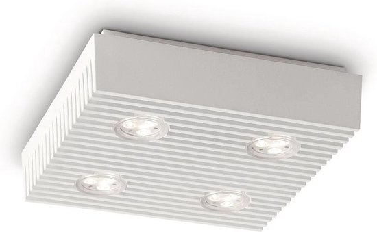 Philips myLiving Row - Plafondlamp 4 lichts - LED - Wit van Philips — afbeelding 2