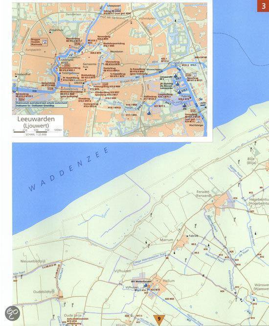 ANWB Waterkaart Friesland