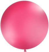 """Balloon 1m, round, Pastel fuchsia"""