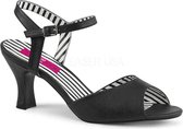 Pleaser Pink Label Pumps -41 Shoes- JENNA-09 Paaldans schoenen Zwart