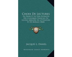 Choix de Lectures