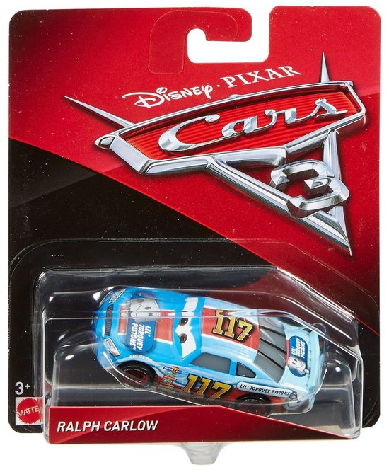 Disney Cars 3 auto Ralph Carlow Mattel