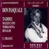 Don Pasquale (Franci, Taddei, Mazzucato)