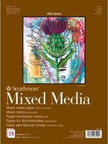 Strathmore 400 series mixed media papier - wit
