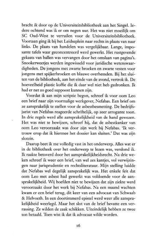 Een bladzijde uit een boek met tekst.