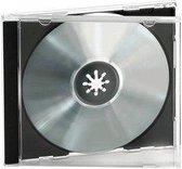 Ednet 10 CD Jewelcases Single 1 disques Noir