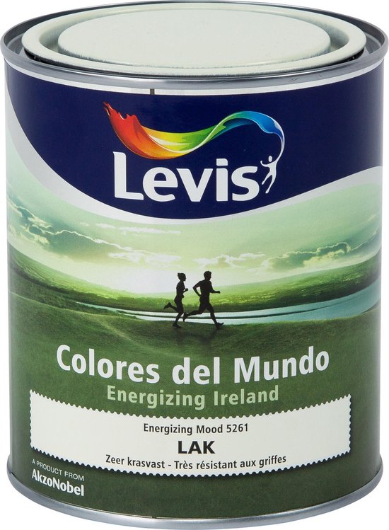 Levis Colores del Mundo Lak - Energizing Mood - Satin - 0,75 liter