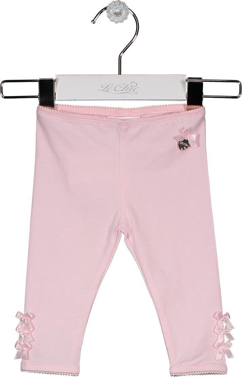 Le Chic Meisjes Legging - pink diamond - Maat 68